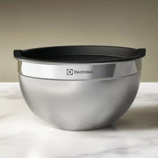 Conjunto com 3 Bowls Tigelas Inox e Tampa Plástica Electrolux - Image 3