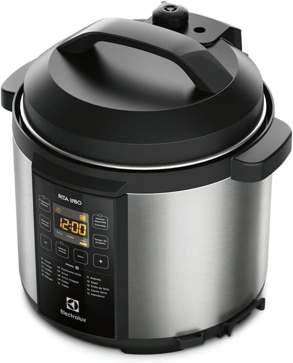 Panela de pressão Elétrica, PCC20, 6L, Preto, 127V, Electrolux - Image 2