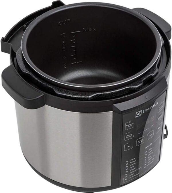 Panela de pressão Elétrica, PCC20, 6L, Preto, 127V, Electrolux - Image 6