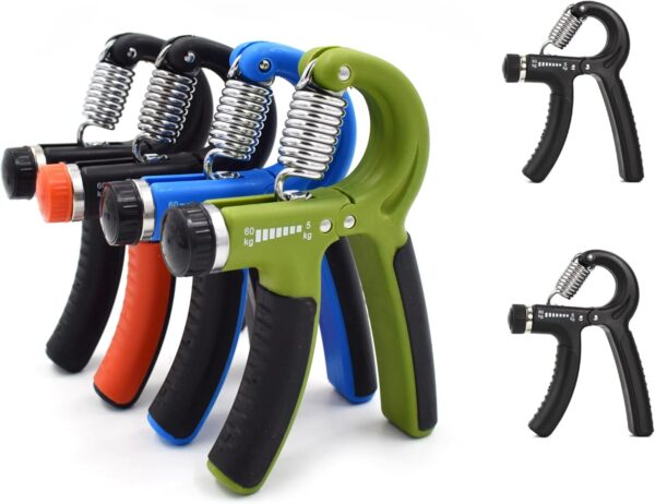 Hand Grip Com Mola até 60 kg Ajustável Fortalecimento Do Punho Antebraço E Mãos Força CORES SORTIDAS - Image 5