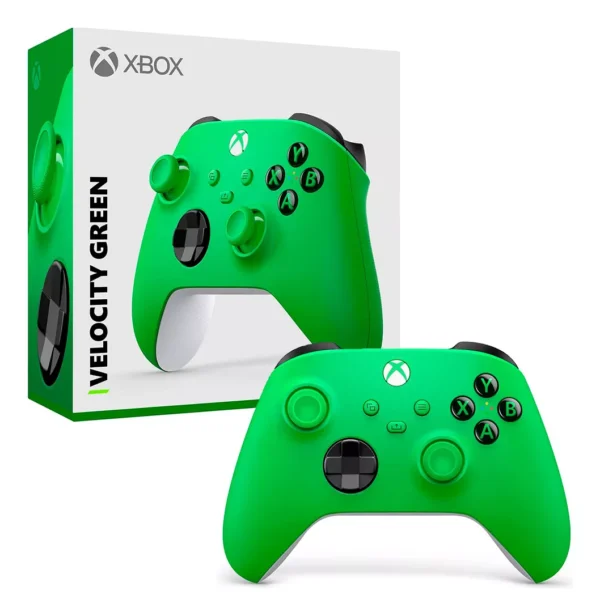 Controle Microsoft Xbox Wireless Series X/s Velocity Green Cor Verde