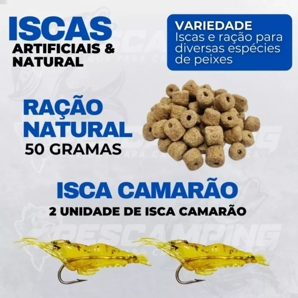 Kit Pesca Completo  4 Varas Com Molinetes + Acessórios - Image 7