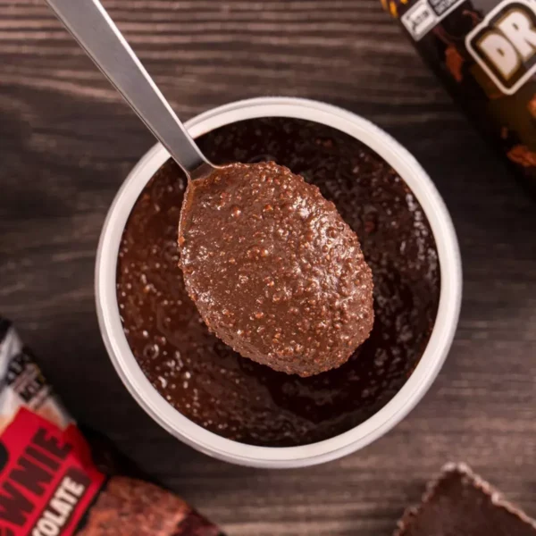 Pasta De Amendoim Com Whey Protein - 600g - Dr. Peanut Sabor Brownie - Image 3