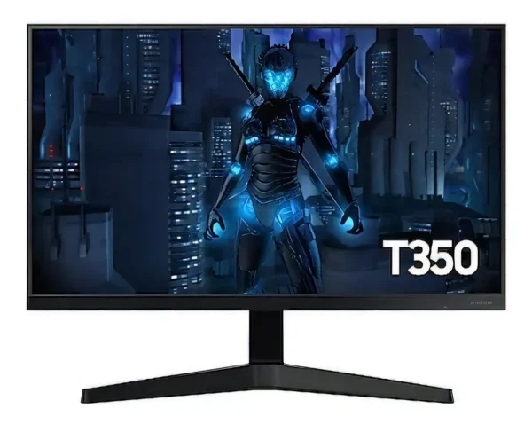 Monitor Gamer Samsung 24" FHD 75Hz HDMI VGA Freesync Preto Série T350 110/220V - Image 2
