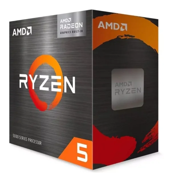 Processador AMD Ryzen 5 5600G com Vídeo 6 Núcleos 12 Fios 3.9GHz AM4