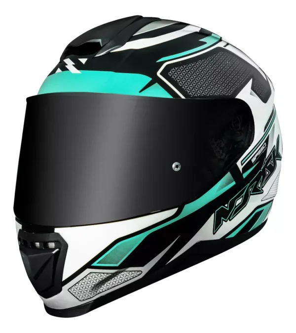 Capacete Norisk Razor Speedmax Verde Agua Masculino Feminino  58 - Image 4