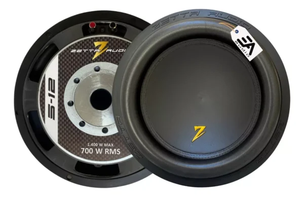 Subwoofer Zetta Audio S-12 700wrms 4 Ohms 12 Polegadas - Image 2