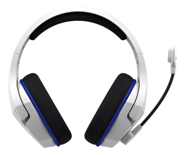 Headset over-ear gamer sem fio PS5/XBOX/PC HyperX Cloud Stinger Core HHSS1C-KB branco - Image 5
