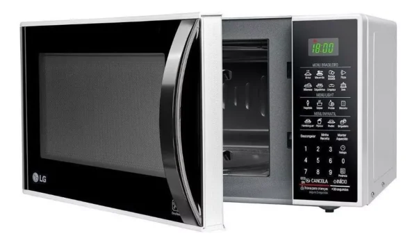 Micro-ondas Solo 30 Litros Ms3091bc Branco LG 110v - Image 3