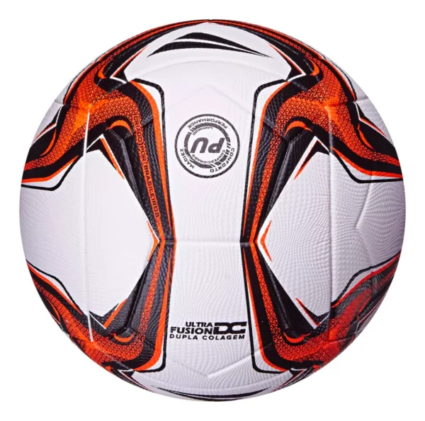 Bola De Futebol Branco E Laranja De Campo Bravo Xxiv Penalty - Image 4