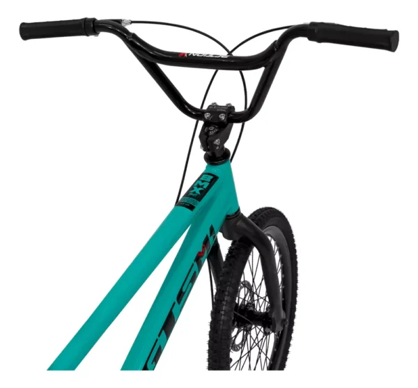 Bicicleta Aro 20 Freio A Disco Alumínio Gts Skx Bmx Cross Cl Cor Verde Tifany Tamanho Do Quadro Único - Image 4