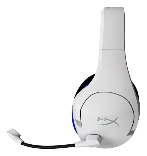 Headset over-ear gamer sem fio PS5/XBOX/PC HyperX Cloud Stinger Core HHSS1C-KB branco - Image 4