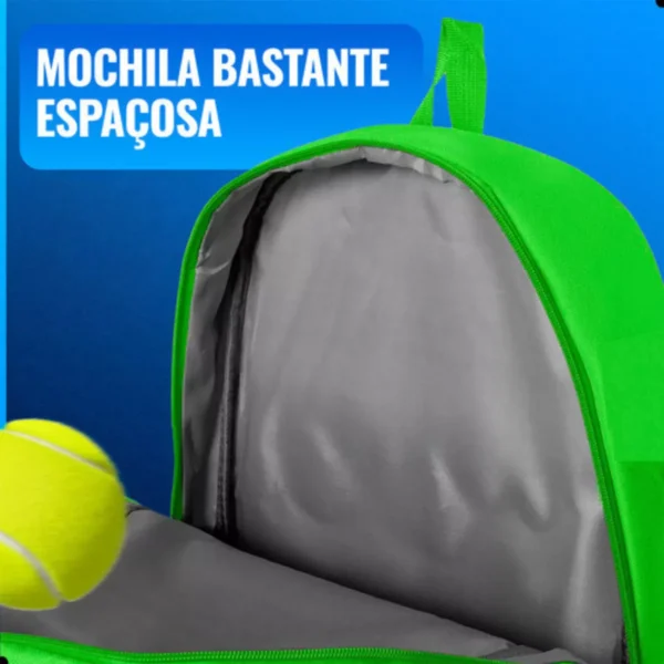 Kit C/ 2 Bolsa Mochila Raqueteira Beach Tennis Capa Raquete - Image 2