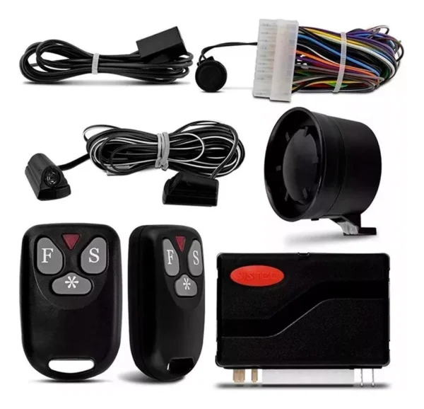 Alarme Automotivo Sistec Universal Com 2 Controles - Image 2