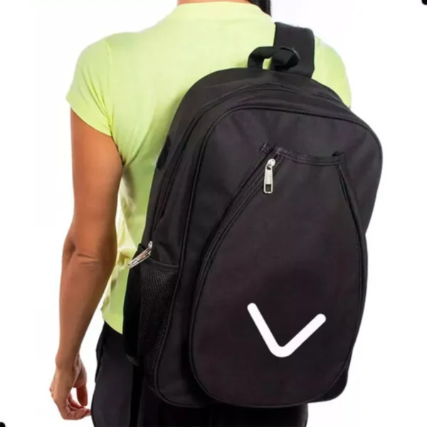 Kit C/ 2 Bolsa Mochila Raqueteira Beach Tennis Capa Raquete - Image 3