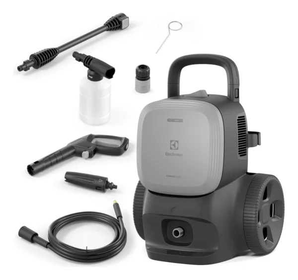 Lavadora de Alta Pressão Electrolux 1850PSI 1500W Potência com Aplicador de Detergente PowerWash EWS1850 Lava Jato Lava Car 220v