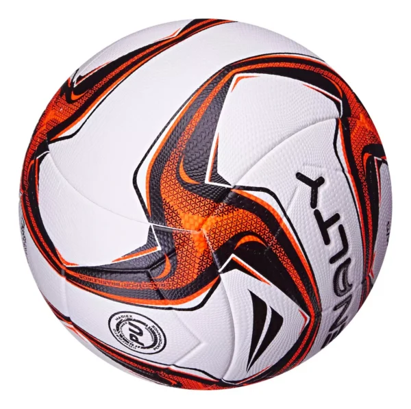 Bola De Futebol Branco E Laranja De Campo Bravo Xxiv Penalty - Image 2