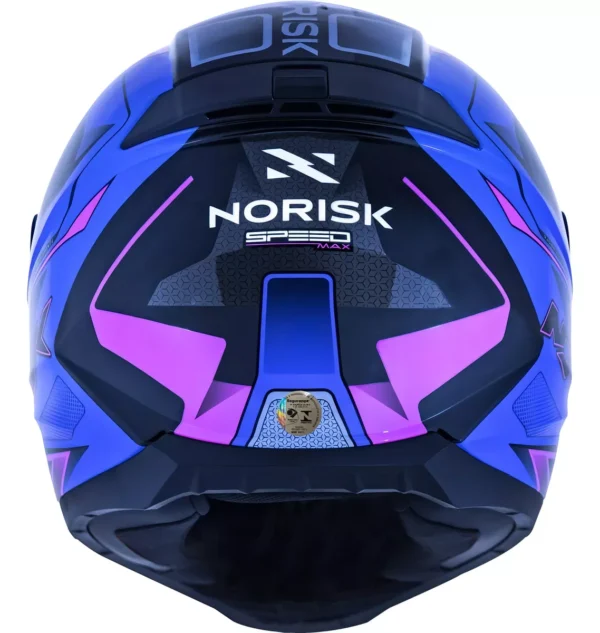 Capacete Feminino Norisk Razor Speedmax Tamanho Do Capacete 56 Cor Roxo FF802 - Image 2