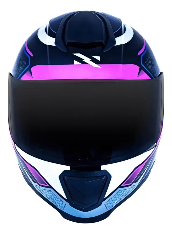 Capacete Feminino Norisk Razor Speedmax Tamanho Do Capacete 56 Cor Roxo FF802 - Image 5