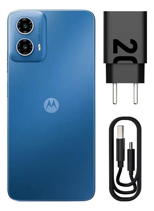 Smartphone Motorola Moto G34 5g - 256gb 16gb (8gb Ram+8gb Ram Boost) Ai Camera 50mp Nfc - Azul - Image 5