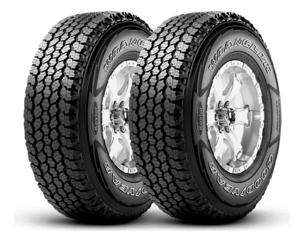 Kit 2 Pneus 265/60r18 Goodyear Wrangler At Adventure 110t