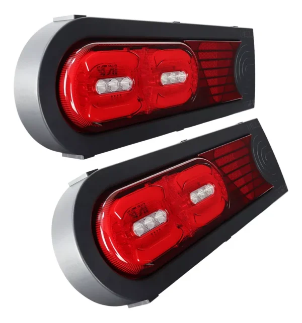 Par Lanterna Traseira Led Carreta Randon 24v C/ Conector - Image 5