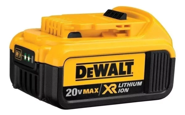 Kit Dewalt Esmerilhadeira + Bateria 20v 4ah + Carregador Cor Amarelo - Image 4
