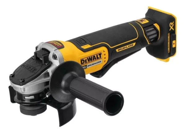 Kit Dewalt Esmerilhadeira + Bateria 20v 4ah + Carregador Cor Amarelo - Image 7